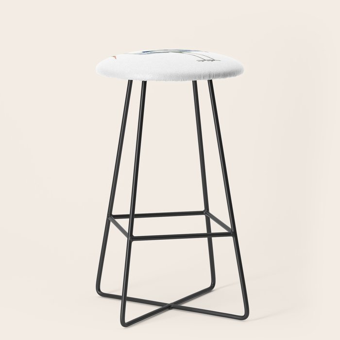 Blue Heron  Stool Gallery Image 1