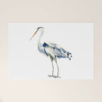 Blue Heron  Welcome Mat Gallery Image 1