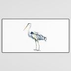 Blue Heron  Desk Mat Gallery Image 3