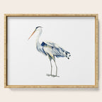 Blue Heron  Serving Tray Gallery Image 1