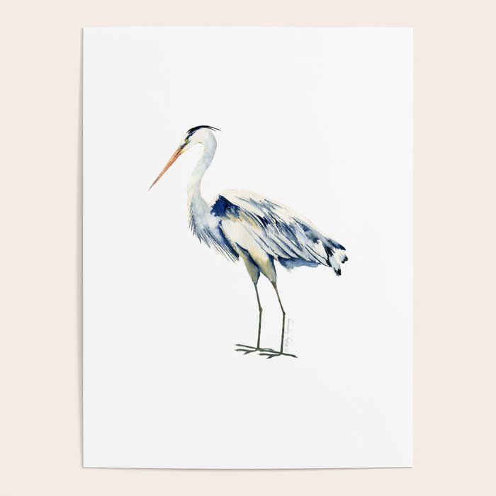 Blue Heron  Poster Gallery Image 1