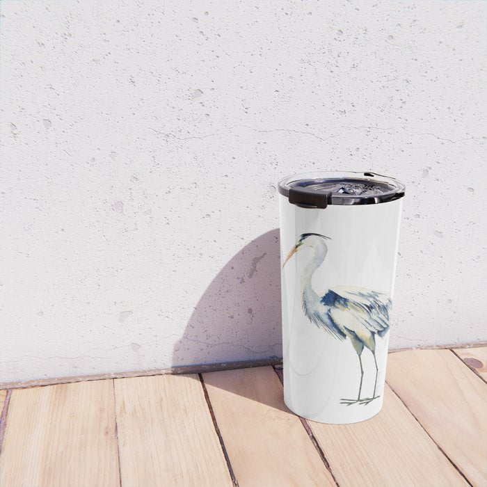 Blue Heron  Travel Mug Gallery Image 4