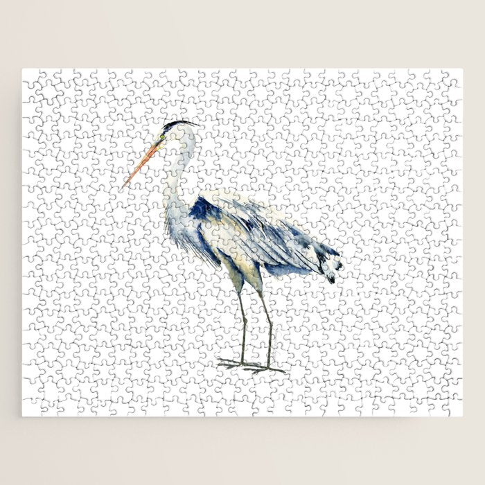Blue Heron  Jigsaw Puzzle
