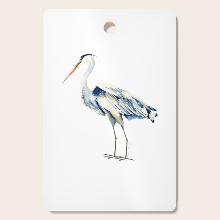 Blue Heron  Cutting Board Gallery Image 1