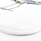 Blue Heron  Bath Mat Gallery Image 3