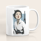 Parisian Glamour in Retro Style Coffee Mug Gallery Image 1