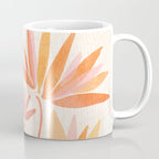 Earthy Pastel Floral Illustration Coffee Mug Gallery Image 1