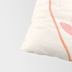 Earthy Pastel Floral Illustration Pillow Sham Gallery Image 4