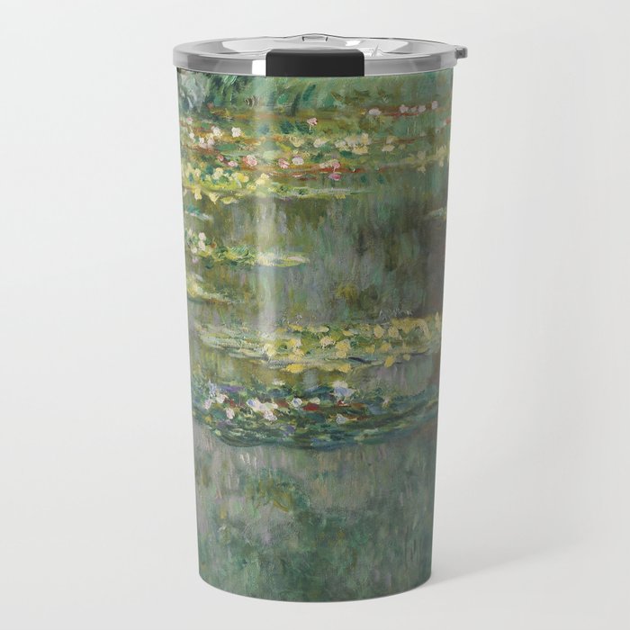 Water Lily Pond Claude Monet Travel Mug Gallery Image 1