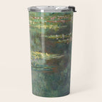 Water Lily Pond Claude Monet Travel Mug Gallery Image 2