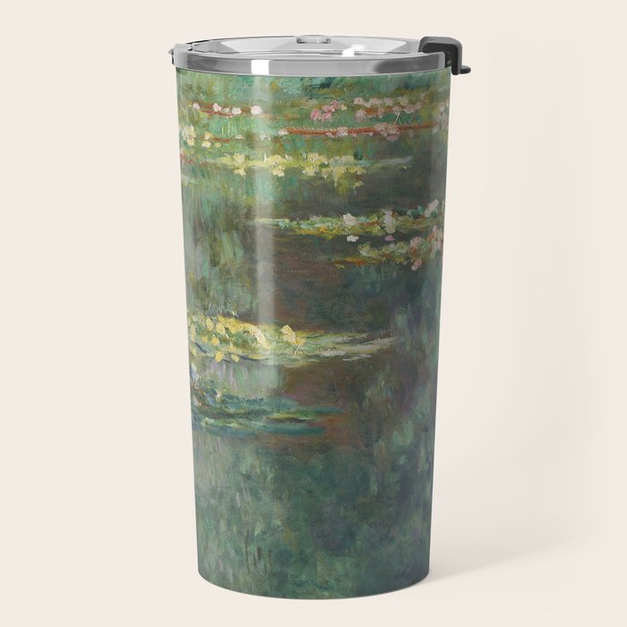 Water Lily Pond Claude Monet Travel Mug Gallery Image 2