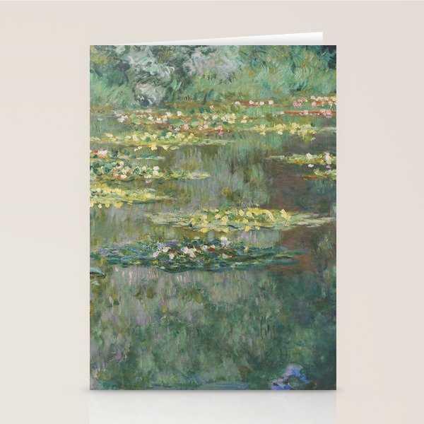 Water Lily Pond Claude Monet Stationery Card Gallery Image 1