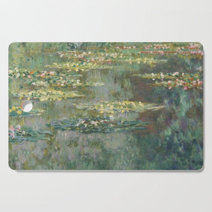 Water Lily Pond Claude Monet Cutting Board Gallery Image 1