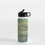 Water Lily Pond Claude Monet Water Bottle Gallery Image 1