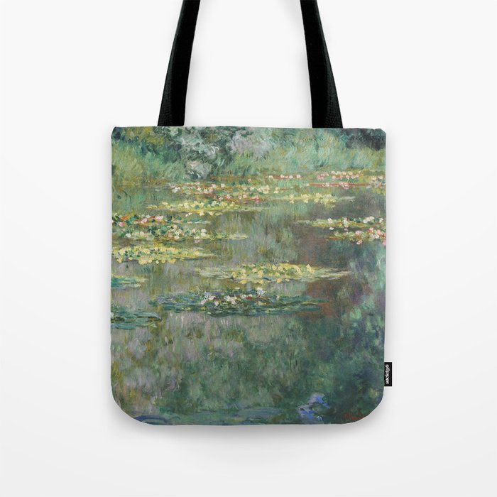Water Lily Pond Claude Monet Tote Bag Gallery Image 1