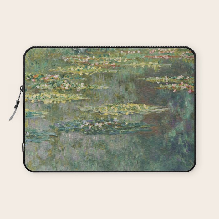 Water Lily Pond Claude Monet Laptop Sleeve Gallery Image 1