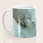 Calm Nature Inspired Abstract Flow Landscape Painting Coffee Mug Gallery Image 3