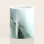 Calm Nature Inspired Abstract Flow Landscape Painting Coffee Mug Gallery Image 4