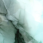 Calm Nature Inspired Abstract Flow Landscape Painting Coffee Mug Gallery Image 2