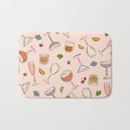 Cocktail O Clock Bath Mat Gallery Image 1