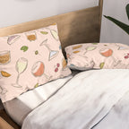 Cocktail O Clock Pillow Sham Gallery Image 2