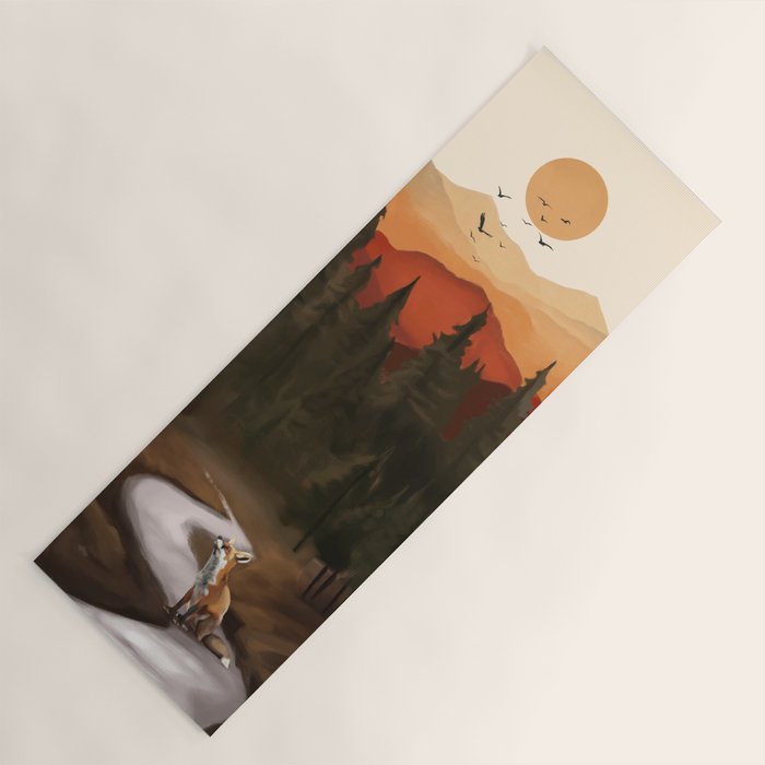 Whispering Pines Yoga Mat Gallery Image 1