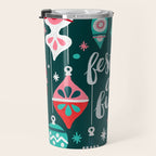 Festive As F*ck - Teal Travel Mug Gallery Image 3