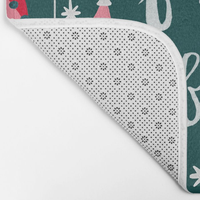 Festive As F*ck - Teal Bath Mat Gallery Image 2