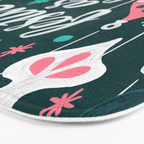 Festive As F*ck - Teal Bath Mat Gallery Image 3