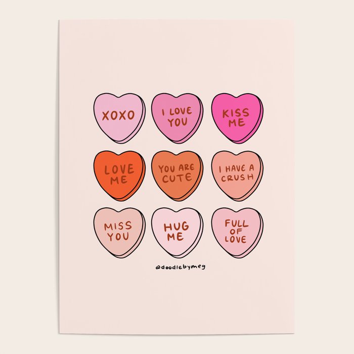 Conversation Hearts Poster Gallery Image 1
