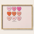 Conversation Hearts Serving Tray Gallery Image 1