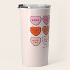 Conversation Hearts Travel Mug Gallery Image 3