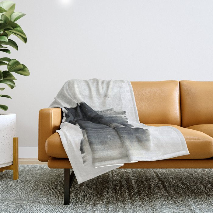 abstract minimal 10 Throw Blanket Gallery Image 1