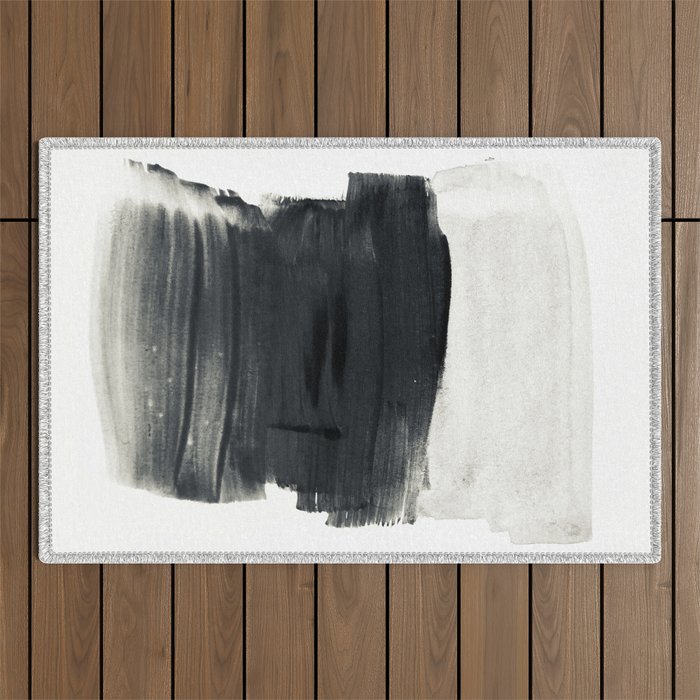abstract minimal 10 Outdoor Rug Gallery Image 1