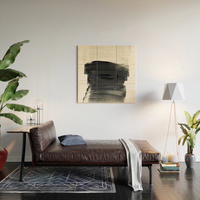 abstract minimal 10 Wood Wall Art Gallery Image 2