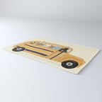 little yellow bus Rug Gallery Image 3