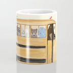 little yellow bus Coffee Mug Gallery Image 4