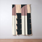 Geometric Shapes 255 Window Curtain Gallery Image 3