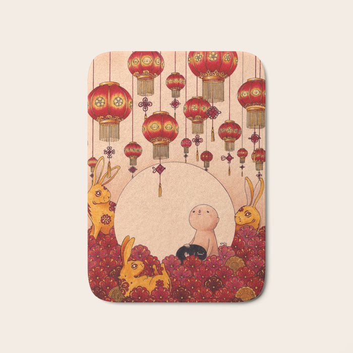 Mid Autumn Festival Bath Mat Gallery Image 1