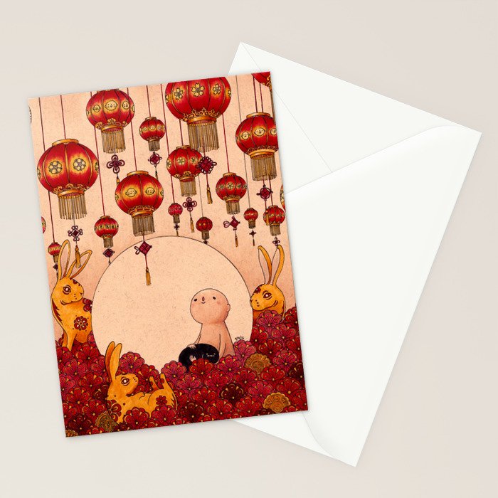 Mid Autumn Festival Stationery Card Gallery Image 2