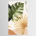 Abstract Art Tropical Leaves 22 Tablecloth Gallery Image 2