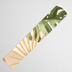 Abstract Art Tropical Leaves 22 Table Runner Gallery Image 3