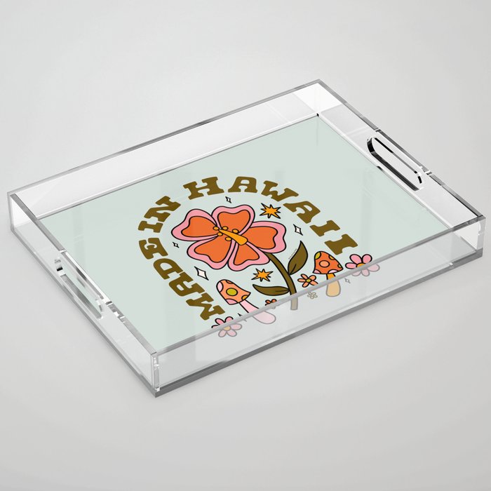 Made In Hawaii Acrylic Tray Gallery Image 1