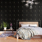 Moonlight Garden - Winter Brown Wallpaper Gallery Image 3