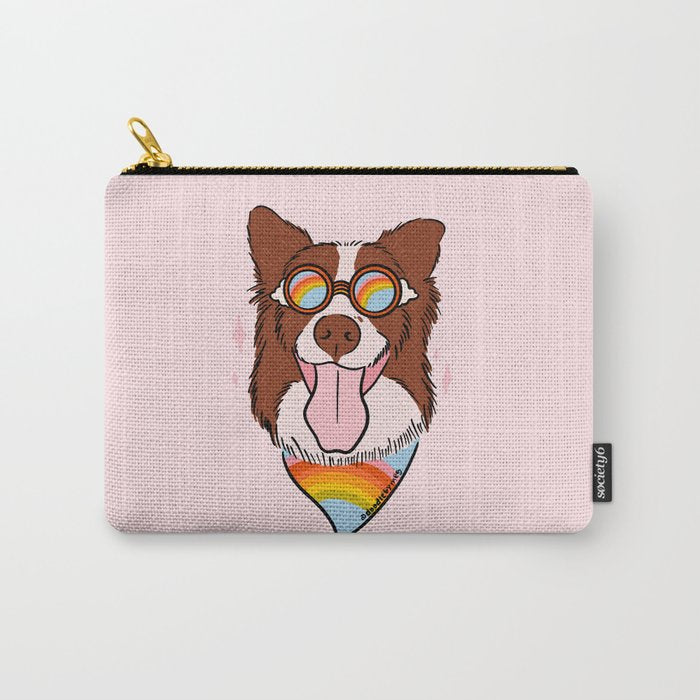 Rainbow Dog Carry All Pouch Gallery Image 1
