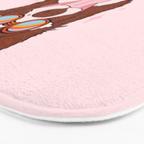 Rainbow Dog Bath Mat Gallery Image 3