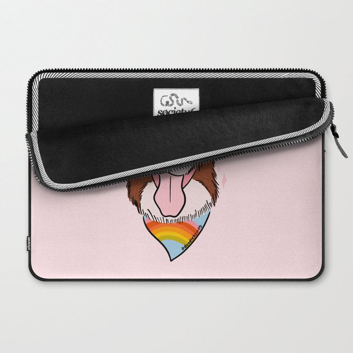 Rainbow Dog Laptop Sleeve Gallery Image 2