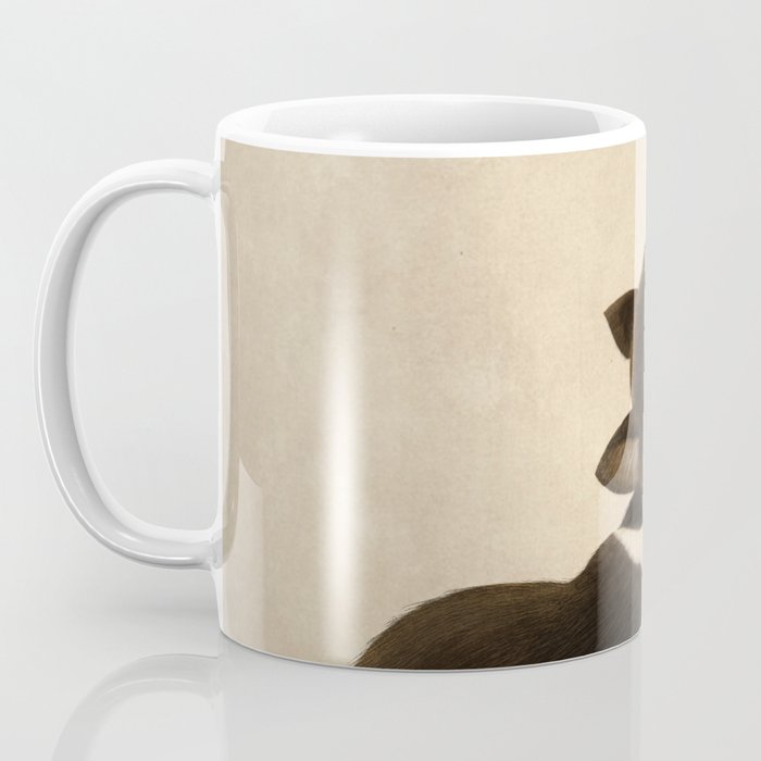 Minhwa: cat & butterfly (Korean traditional/folk art) Coffee Mug Gallery Image 3