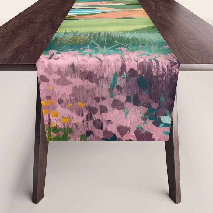 Meadow by the Sea Table Runner Gallery Image 1