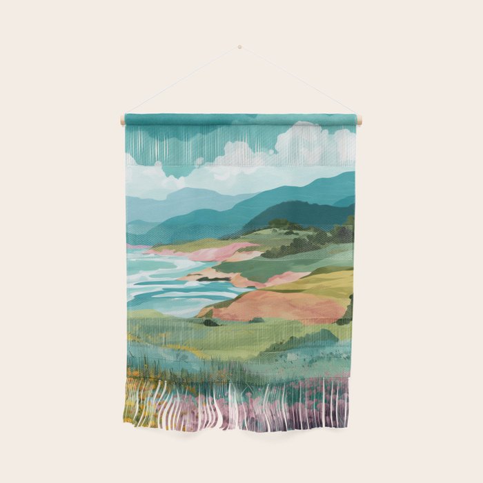 Meadow by the Sea Wall Hanging Gallery Image 1